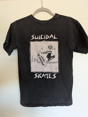 Suicidal Tendencies Black Skate Short Sleeve Tee - Small